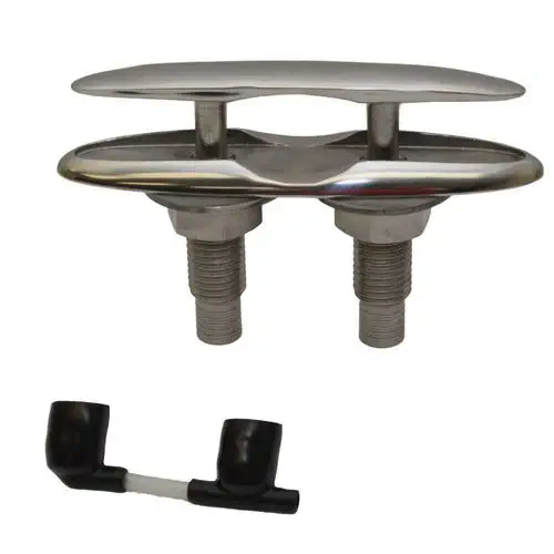 Taquet D’amarrage Bateau Ezweiji En Acier Inoxydable 316 – 10,2 Cm, Anti-rouille, Pour Quai, Pont, Garage, Marin