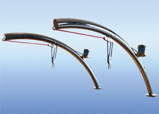 Bossoir pour bateau - Oval 15ZERO - Cooney Marine - manuel