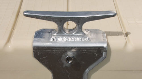 Taquet d'amarrage plat - 300110 - EZ Dock - pour ponton / en aluminium