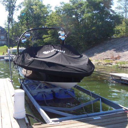 Ascenseur à bateaux - FRONT MOUNT™ - HydroHoist - flottant