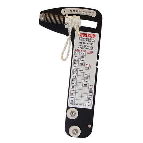 Tensiomètre pour gréement - PT-CR - Loos & Co - pour voilier