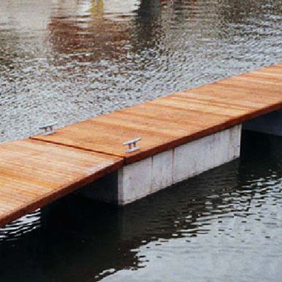 Catway en acier galvanisé - Walcon Marine - articulé