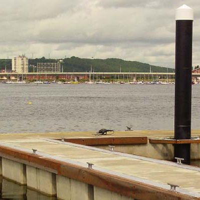Ponton flottant - Walcon Marine - d'amarrage / pour port / en béton
