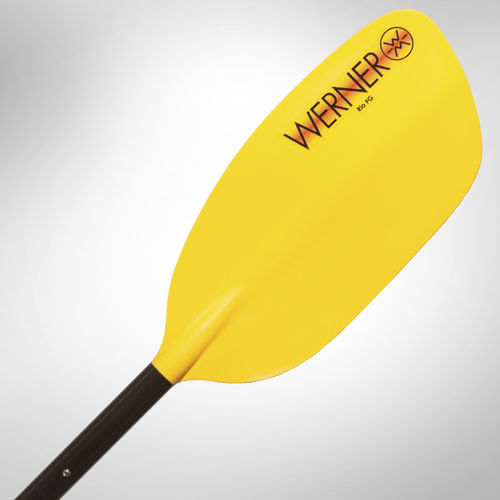 Pagaie pour kayak - RIO FG - Werner Paddles - d'eau vive / asymétrique / double