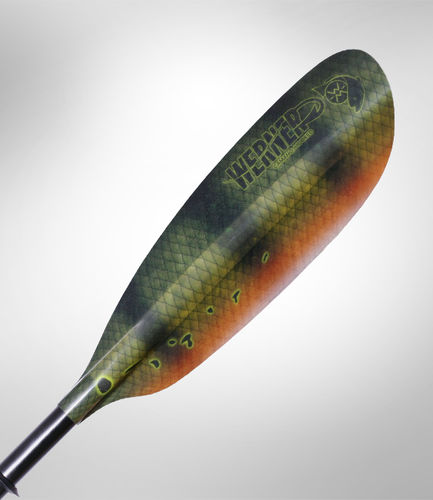 Pagaie pour kayak - CAMANO: HOOKED  - Werner Paddles - de pêche / asymétrique / double