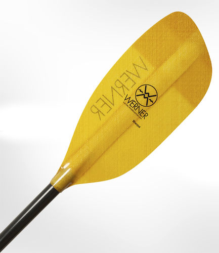 Pagaie pour kayak - SHERPA - Werner Paddles - d'eau vive / asymétrique / double