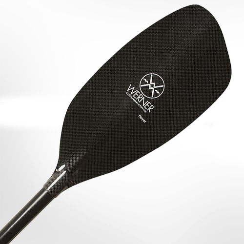 Pagaie pour kayak - PLAYER CARBON - Werner Paddles - d'eau vive / asymétrique / double