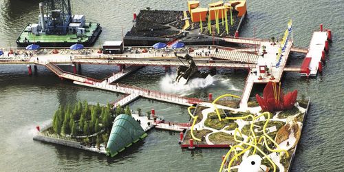 Structure flottante pour le secteur événementiel - Clement Germany GmbH