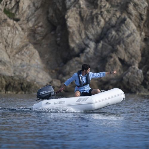 Bateau pneumatique hors-bord - YAM 2 series - Yamaha Motor Europe - Marine - électrique / pliable / pour la pêche
