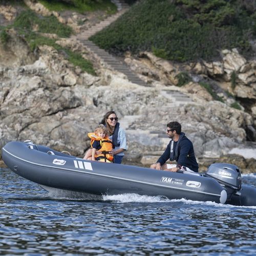 Bateau pneumatique hors-bord - YAM 420S - Yamaha Motor Europe - Marine - de sport / rapide / max. 4 personnes