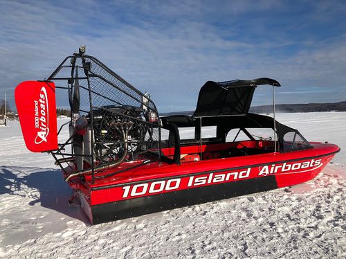 Hydroglisseur commercial - 24' Caravan - 1000 Island Airboats - de transport de passagers / touristique