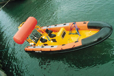 Système anti-retournement pour bateau pneumatique - Tidel.biz