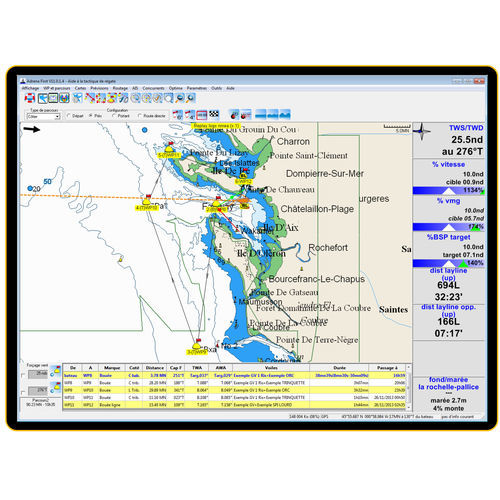 Logiciel de navigation - First - Adrena - de suivi / de météo / AIS