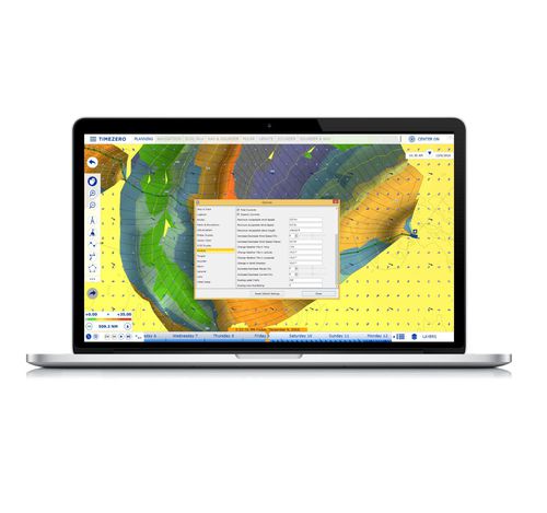 Logiciel de météo - TZ Module - MaxSea International - de routage / pour voilier / pour smartphone