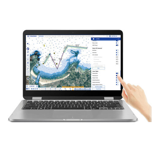 Logiciel de navigation - TZ Navigator v3 - MaxSea International - de météo / AIS / marin