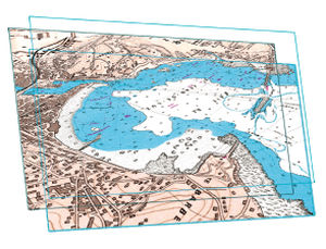 Carte marine numérique - Raster  - MaxSea International