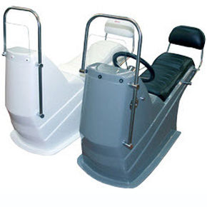 Console de pilotage jockey - SPORT-1 - Adventure Inflatable boats - avec dossier / avec pare-brise
