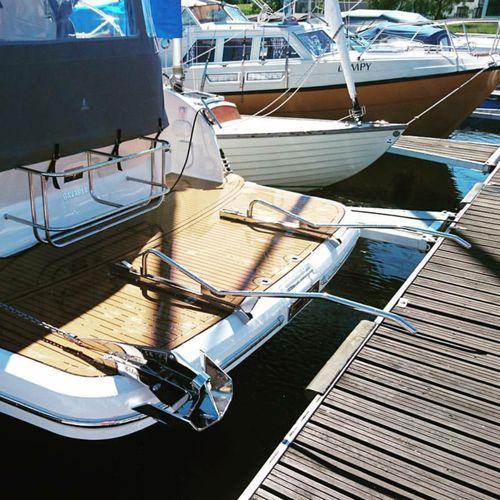 Bossoir pour yacht - DD2 - Anchorlift - d'annexe / manuel / en inox
