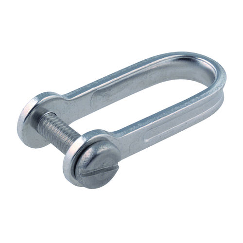 Manille pour voilier longue - B303 - Bainbridge international - découpée / en inox