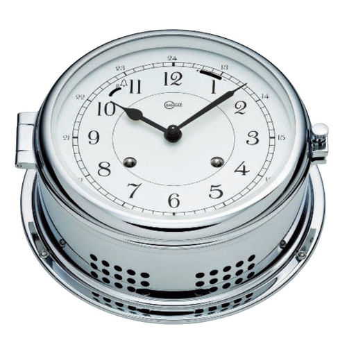 Horloge avec sonnette - 591CR - Barigo - en chrome