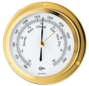 Baromètre analogique - 1185MS - Barigo - blanc