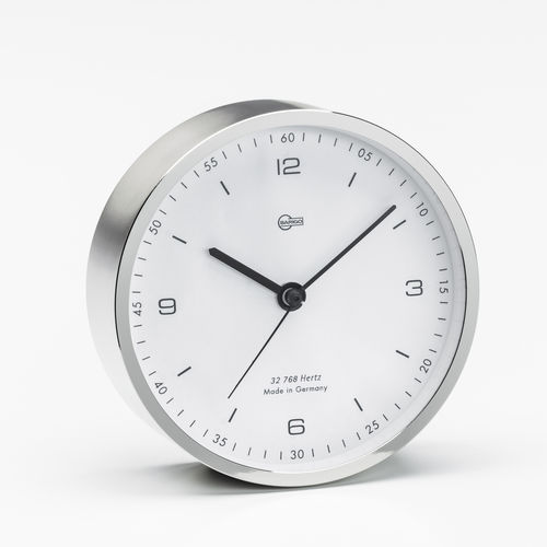 Horloge analogique - 601.1 - Barigo - en chrome