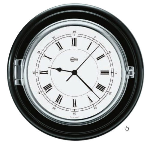Horloge analogique - 1587CR - Barigo - en chrome / en laiton