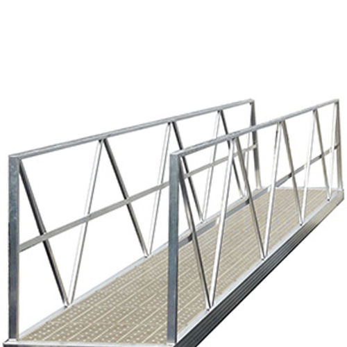 Passerelle pour ponton - CANDOCK - manuelle / en aluminium / avec main courante