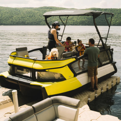 Ponton flottant - Switch - CANDOCK - modulable / pour amarrage à sec / pour marina
