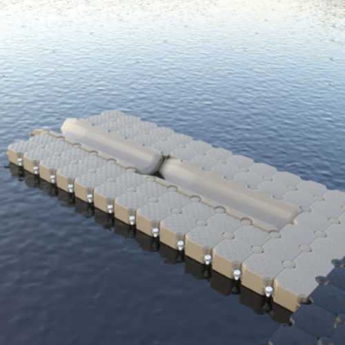 Ponton flottant - CANDOCK - modulable / pour amarrage à sec / pour marina