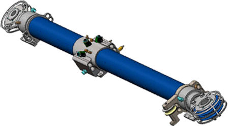 Système hydraulique pour mât pendulaire - SMART MAGIC DOUBLE - Cariboni - de voilier / sur mesure