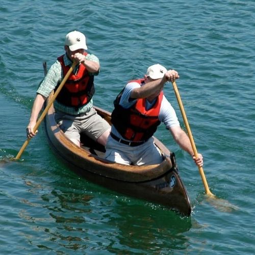 Canoë canadien - YOHO 2 - Gatz Kanus - 2 places / pour adulte / rouge