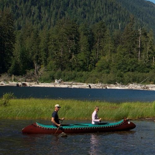 Canoë canadien - YOHO 3 - Gatz Kanus - 3 places / pour adulte / rouge