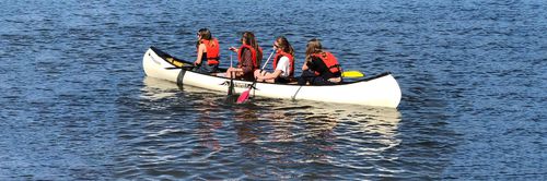 Canoë de randonnée - ATHABASCA 550 - Gatz Kanus - 4 places / pour adulte / orange