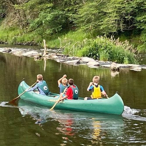 Canoë multiusage - CHEROKEE 527 PE ECO - Gatz Kanus - 2 places / pour adulte / rouge