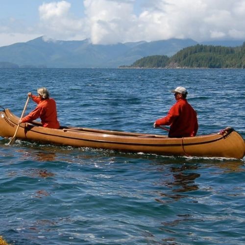 Canoë canadien - CHEROKEE 550 - Gatz Kanus - 4 places / pour adulte / orange