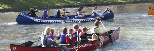Canoë canadien - BIG CANADIAN 590 - Gatz Kanus - de loisir / 5 places / pour adulte