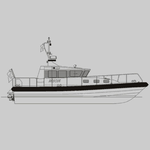 Bateau de sauvetage - SAR 15 - Raidco Marine - in-bord / en aluminium