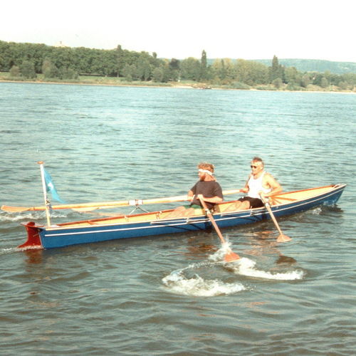 Bateau d'aviron de randonnée - E2x- - Baumgarten Bootsbau - de loisir / deux de couple / sans barreur