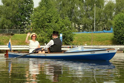 Bateau d'aviron de randonnée - C1x+2x- - Baumgarten Bootsbau - skiff