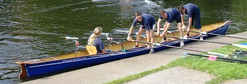 Bateau d'aviron de randonnée - C3x+ - Baumgarten Bootsbau - trois de couple