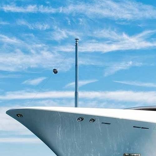 Mât pour yacht - Cramm Yachting Systems BV - en acier inoxydable / télescopique