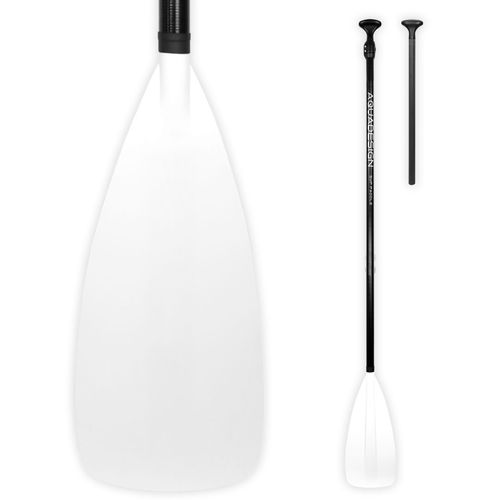 Pagaie pour stand-up paddle-board - FIBRE 2 - AQUADESIGN - de loisir / symétrique / simple