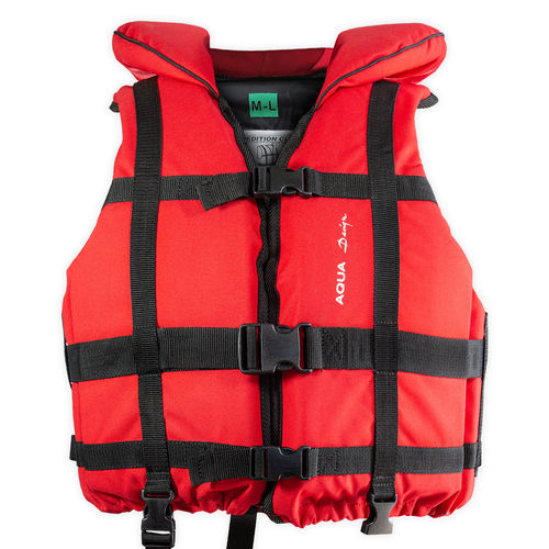 Gilet d'aide à la flottabilité pour canoës et kayaks - EXPEDITION CLUB PLUS - AQUADESIGN - unisexe / mousse / rouge