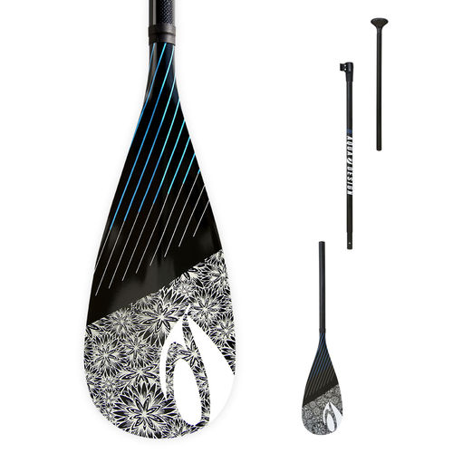 Pagaie pour stand-up paddle-board - AURA 3 - AQUADESIGN - de loisir / symétrique / simple