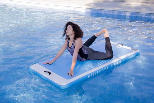 SUP gonflable - FITNESS BOARD 7'3" - AQUADESIGN - pour fitness / débutant / multicolore