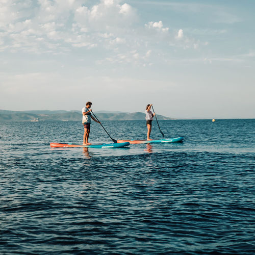 SUP gonflable - TEMPO  - AQUADESIGN - allround / débutant / intermédiaire