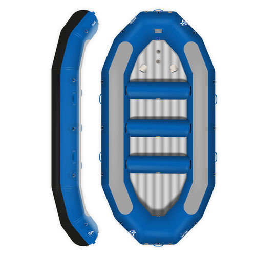 Raft 9 places - RAPTOR 410 BLEU  - AQUADESIGN - d'eau vive