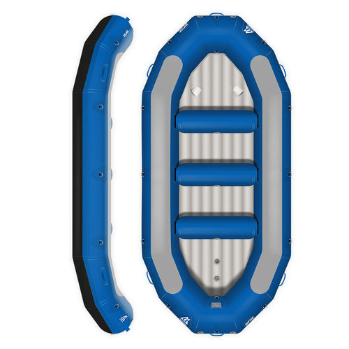 Raft 9 places - RAPTOR 425 BLEU  - AQUADESIGN - d'eau vive