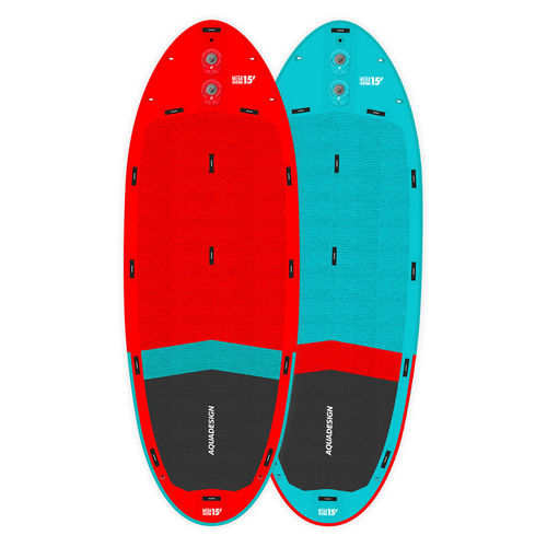 SUP gonflable - MEGACRAFT  - AQUADESIGN - de race / de vagues / pour rivière